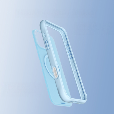 Apple iPhone 16 Pro Max Kılıf M-safe Şarj Özellikli Youngkit Macaroon Serisi Kapak - 32