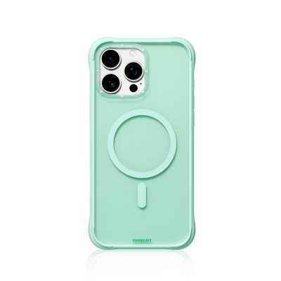 Apple iPhone 16 Pro Max Kılıf M-safe Şarj Özellikli Youngkit Macaroon Serisi Kapak - 7