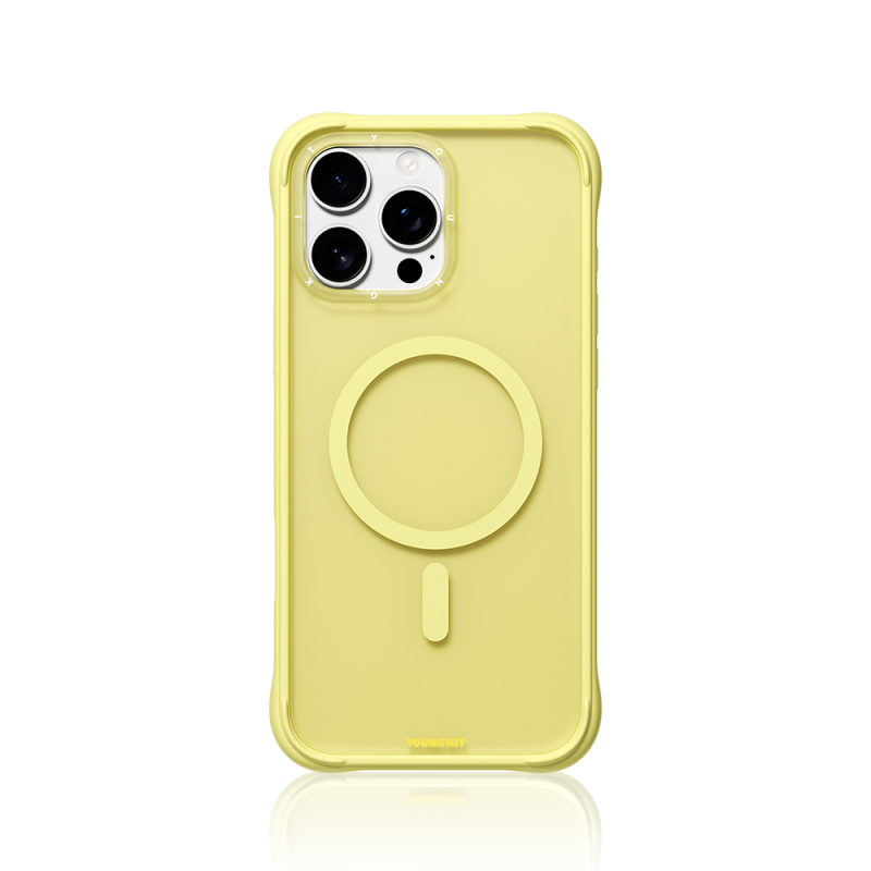 Apple iPhone 16 Pro Max Kılıf M-safe Şarj Özellikli Youngkit Macaroon Serisi Kapak - 1