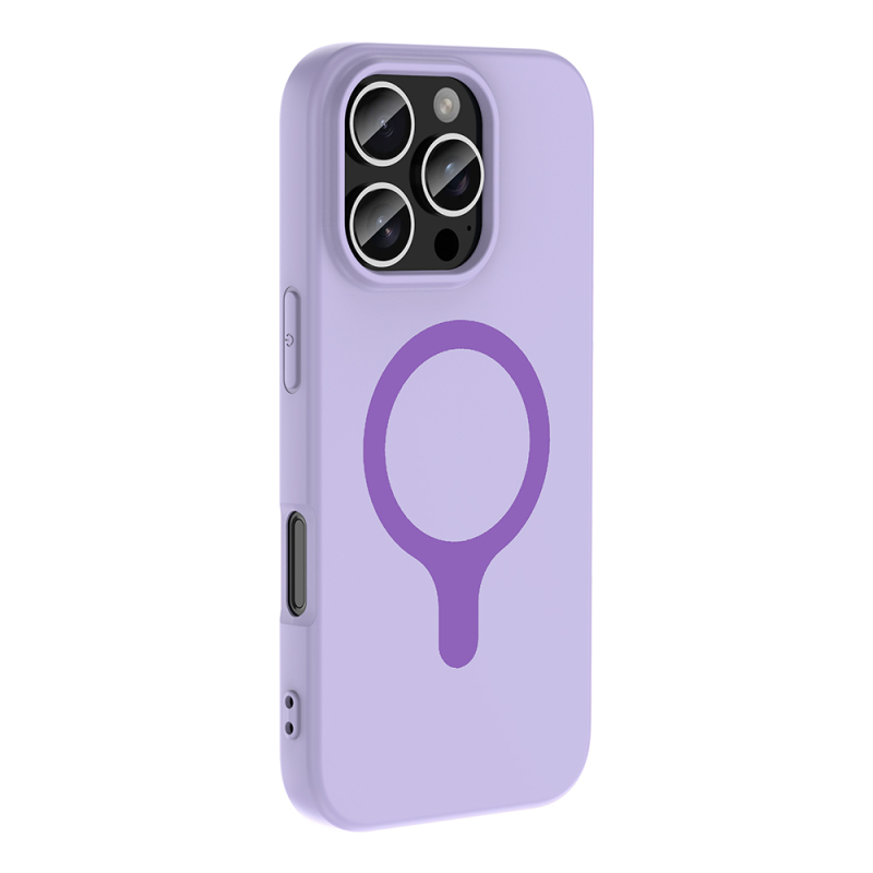 Apple iPhone 16 Pro Max Kılıf M-Safe Şarj Özellikli Zore Aris Silikon Kapak - 3