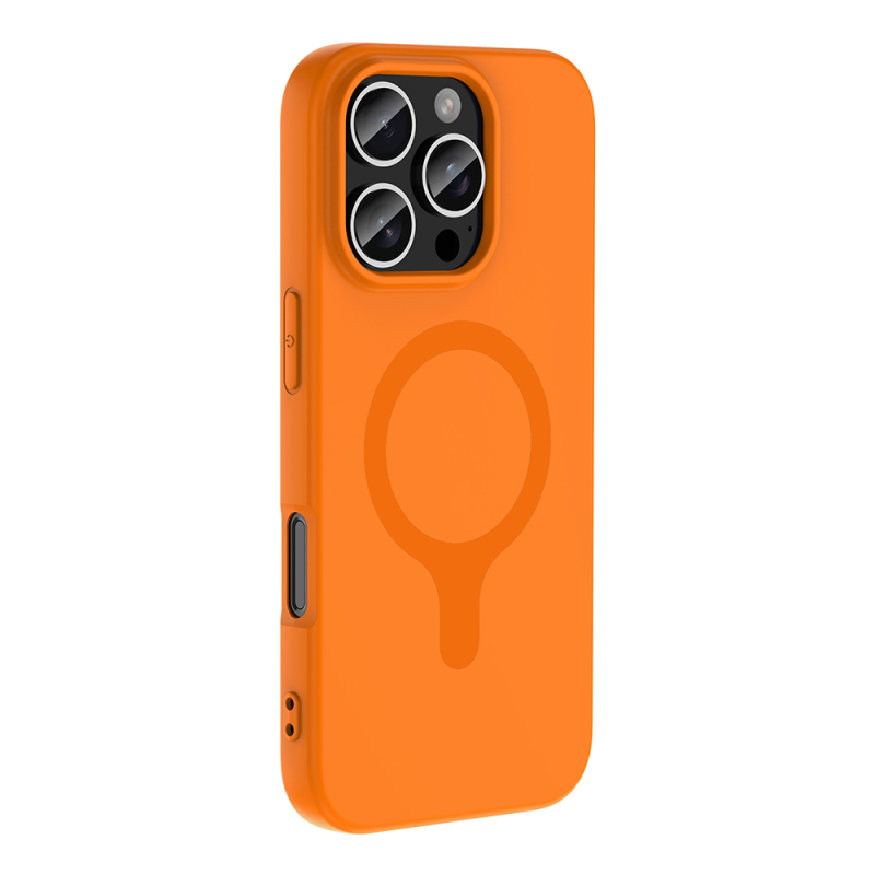Apple iPhone 16 Pro Max Kılıf M-Safe Şarj Özellikli Zore Aris Silikon Kapak - 33
