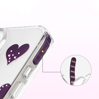 Apple iPhone 16 Pro Max Kılıf M-Safe Şarj Özellikli Zore Paris Elvo Sert PC Kapak - 18