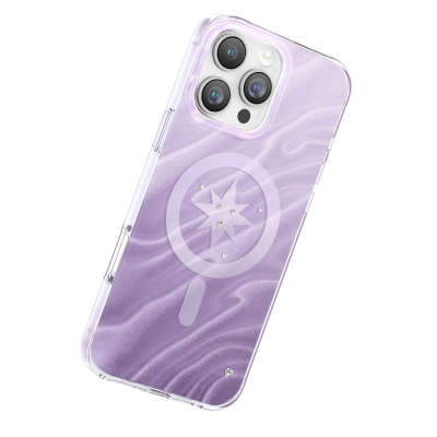 Apple iPhone 16 Pro Max Kılıf M-Safe Şarj Özellikli Zore Paris Rovix Sert PC Kapak - 4