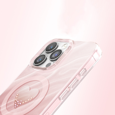 Apple iPhone 16 Pro Max Kılıf M-Safe Şarj Özellikli Zore Paris Rovix Sert PC Kapak - 14