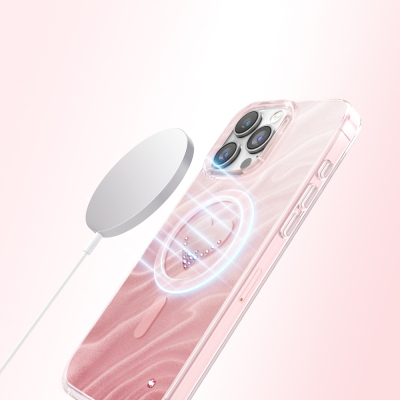 Apple iPhone 16 Pro Max Kılıf M-Safe Şarj Özellikli Zore Paris Rovix Sert PC Kapak - 15