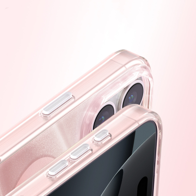 Apple iPhone 16 Pro Max Kılıf M-Safe Şarj Özellikli Zore Paris Rovix Sert PC Kapak - 18