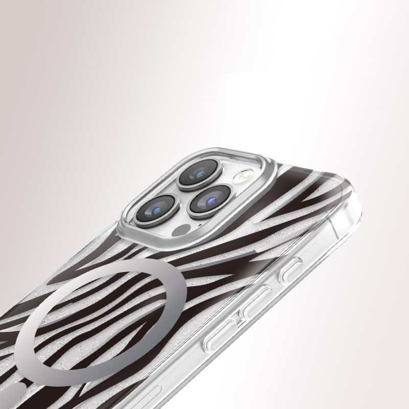 Apple iPhone 16 Pro Max Kılıf M-Safe Şarj Özellikli Zore Paris Veyro TPU Kapak - 4