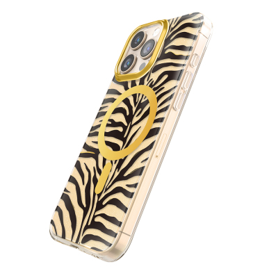 Apple iPhone 16 Pro Max Kılıf M-Safe Şarj Özellikli Zore Paris Veyro TPU Kapak - 10
