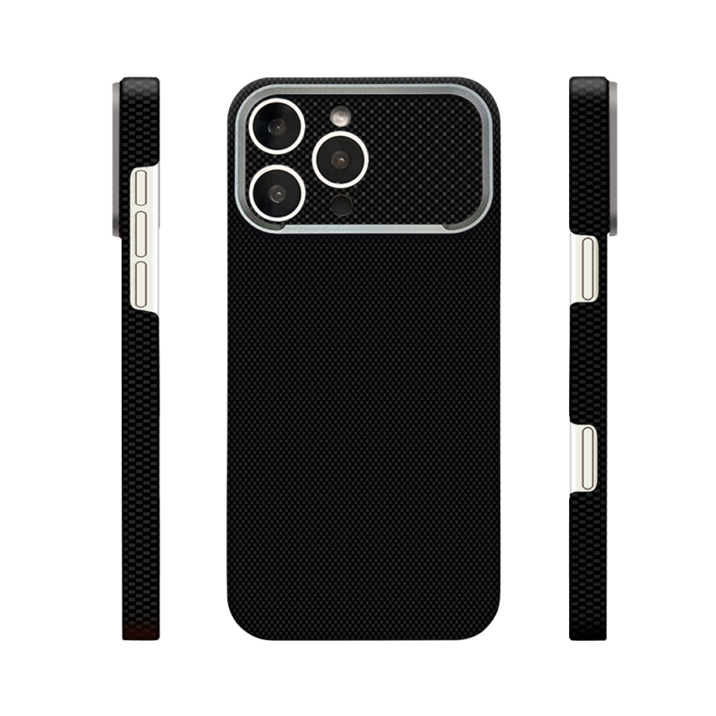 Apple iPhone 16 Pro Max Kılıf M-Safe Şarj Özellikli Zore Paris Zerre Sert PC Kapak - 2