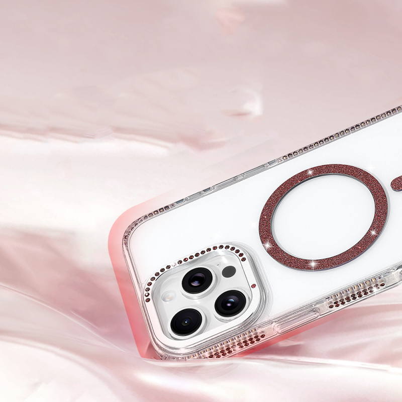 Apple iPhone 16 Pro Max Kılıf M-safe Şarj Özellikli Zore Tera Silikon Kapak - 3