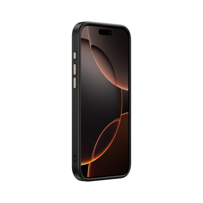 Apple iPhone 16 Pro Max Kılıf M-safe Şarj Özellikli Karbon Fiber Görünümlü Zore Antina Kapak - 22