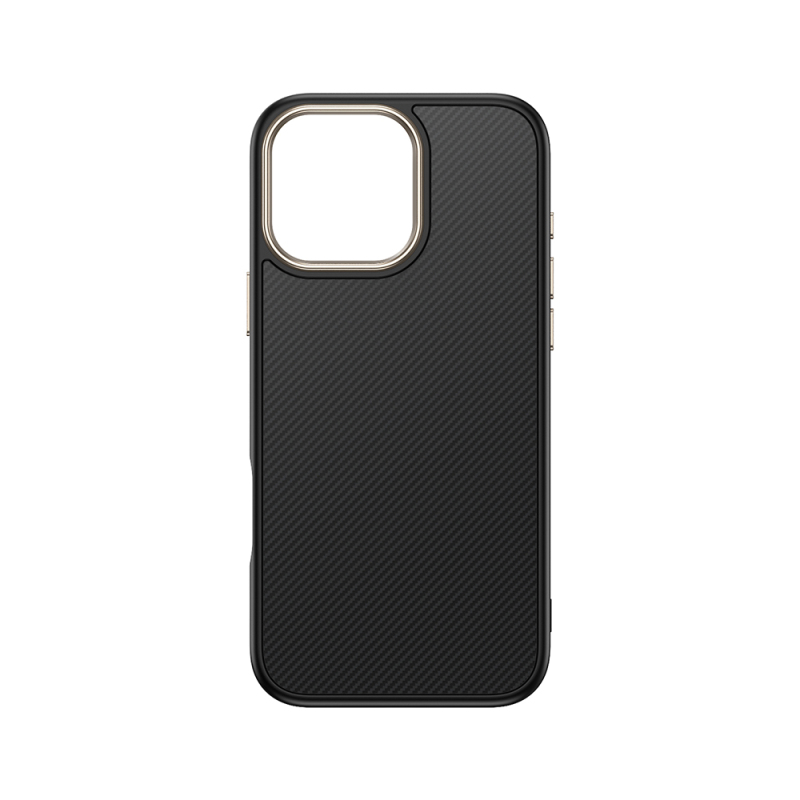 Apple iPhone 16 Pro Max Kılıf M-safe Şarj Özellikli Karbon Fiber Görünümlü Zore Antina Kapak - 11