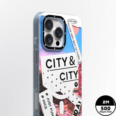 Apple iPhone 16 Pro Max Kılıf Magsafe Şarj Özellikli Youngkit A-City Serisi Kapak - 10