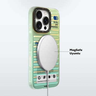 Apple iPhone 16 Pro Max Magsafe Şarj Özellikli Youngkit Chameleon Serisi Kapak - 9