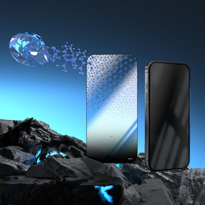 Apple iPhone 16 Pro Max Mohseven Sapphire Coating HD 3D Glue Tempered Glass Screen Protector - 8