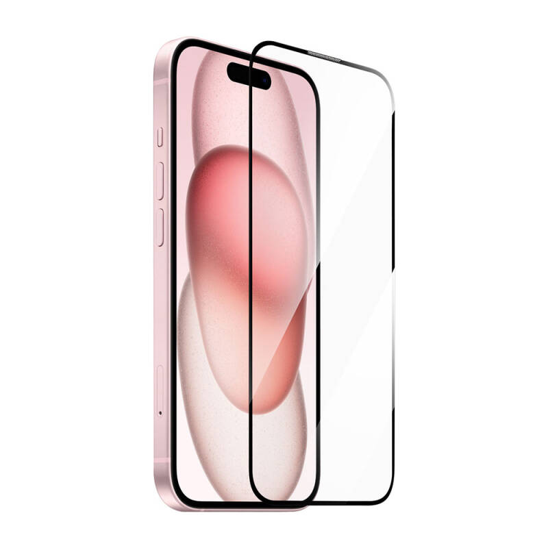 Apple iPhone 16 Pro Max Wiwu GT-008 Polimer Oleofobik Kaplama Şeffaf Pürüzsüz Temperli Cam Ekran Koruyucu 10'lu Paket - 6