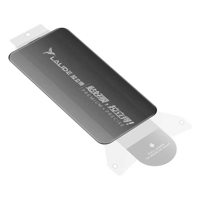 Apple iPhone 16 Pro Max Wiwu LLD302 3D Curved iPrivacy Parmak İzi Bırakmayan Temperli Cam Ekran Koruyucu - 3