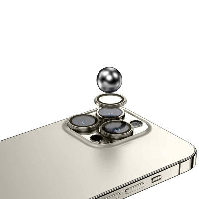 Apple iPhone 16 Pro Max Zore Mikro Kamera Lens Koruyucu - 21