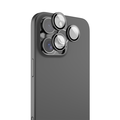 Apple iPhone 16 Pro Raptic Armour Serisi Kamera Lens Koruyucu - 1