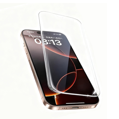 Apple iPhone 16 Pro Zore 3D Mobi HD Tempered Glass Screen Protector - 3