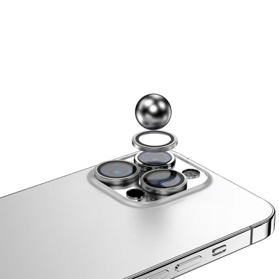 Apple iPhone 16 Pro Zore Mikro Kamera Lens Koruyucu - 4