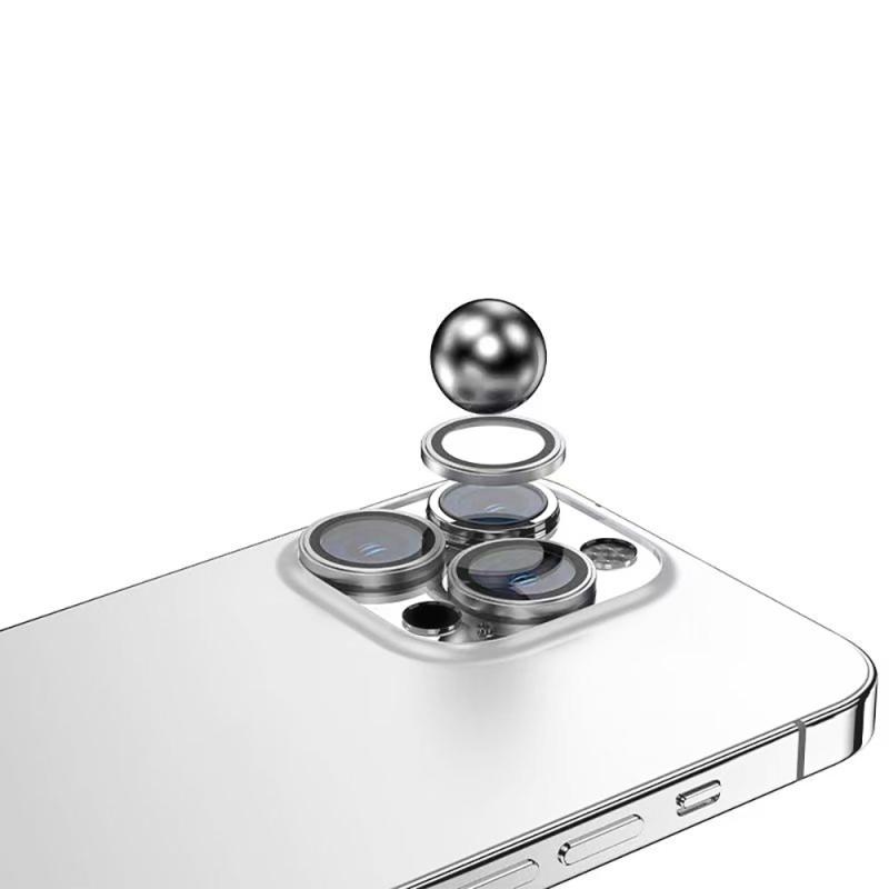 Apple iPhone 16 Pro Zore Mikro Kamera Lens Koruyucu - 11