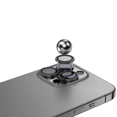 Apple iPhone 16 Pro Zore Mikro Kamera Lens Koruyucu - 12