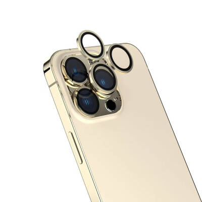 Apple iPhone 16 Pro Zore Safir CL-15 Anti-Fingerprint Anti-Reflective Camera Lens Protector - 5