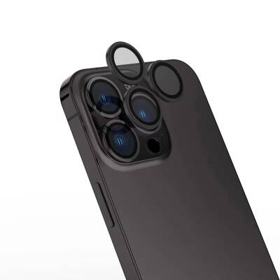 Apple iPhone 16 Pro Zore Safir CL-15 Parmak İzi Bırakmayan Anti-Reflective Kamera Lens Koruyucu - 1