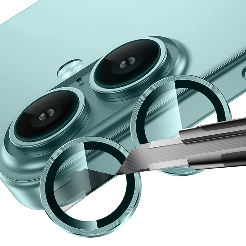 Apple iPhone 16 Zore Mikro Camera Lens Protector - 9