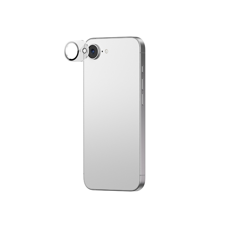 Apple iPhone 16E Amazingthing Anti Reflective Kamera Lens Koruyucu + Kolay Uygulama Aparatlı - 8