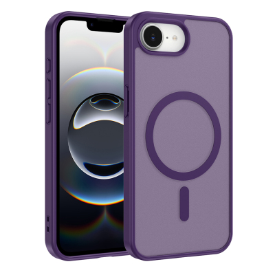 Apple iPhone 16E Case M-safe Charging Feature Zore Babet Cover - 2