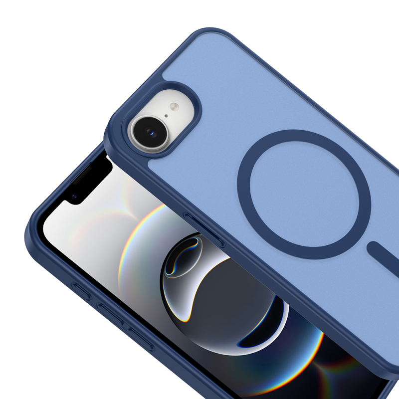 Apple iPhone 16E Case M-safe Charging Feature Zore Babet Cover - 15