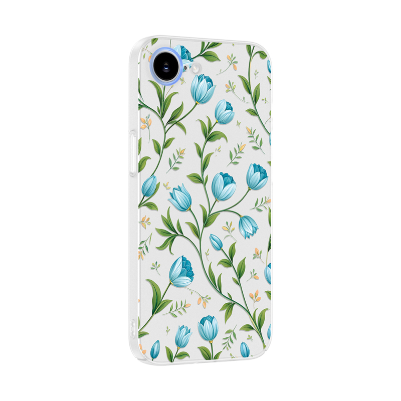 Apple iPhone 16E Case with Camera Protector, Patterned Zore Clip Cover - 6