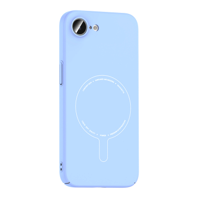 Apple iPhone 16E Case with M-Safe Charging and Camera Protection - Zore Elio Hard PC Cover - 11