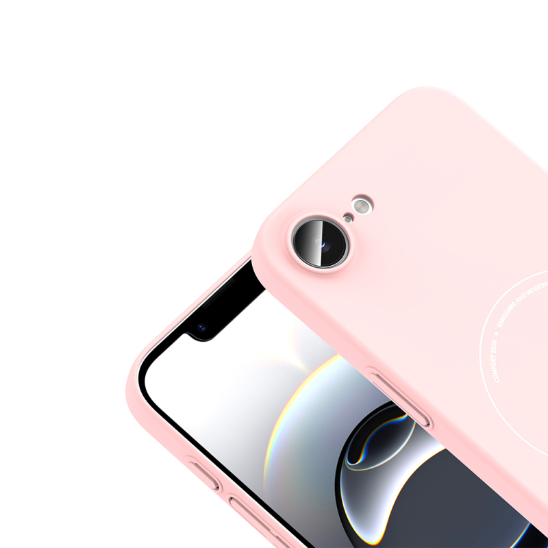 Apple iPhone 16E Case with M-Safe Charging and Camera Protection - Zore Elio Hard PC Cover - 22