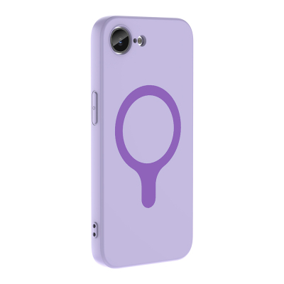 Apple iPhone 16E Case with M-Safe Charging Feature Zore Aris Silicone Cover - 15