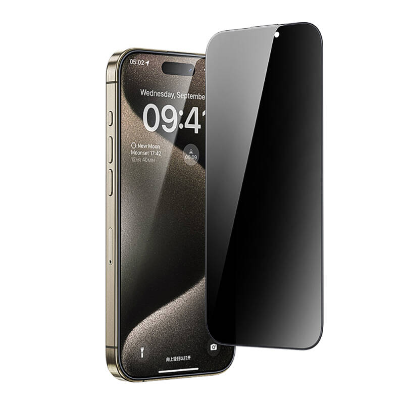 Apple iPhone 16E Casebang Privacy Hayalet Ekran Koruyucu + Kolay Uygulama Aparatı - 1