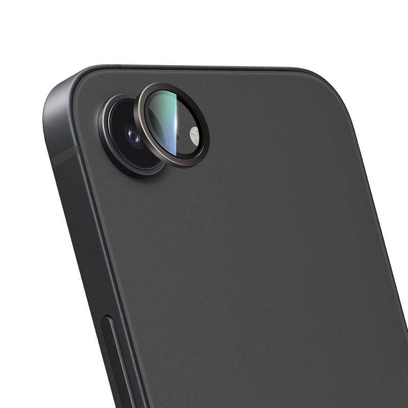 Apple iPhone 16E CaseWorld Alloy Serisi Oleofobik Anti Reflective Kamera Lens Koruyucu - 2