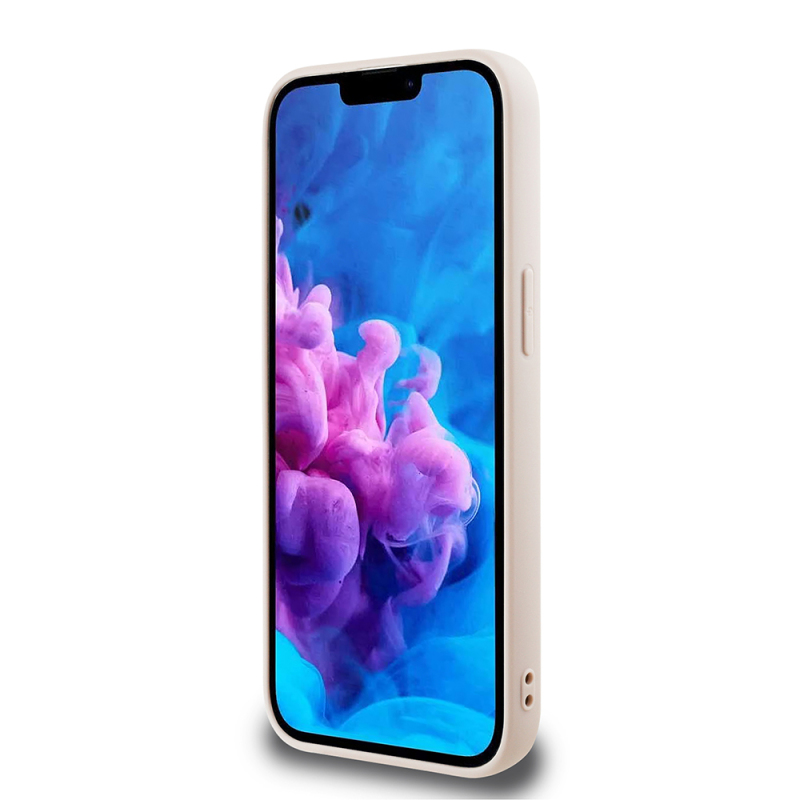 Apple iPhone 16E Kılıf Guess Orjinal Lisanslı 4G Desenli Script Metal Logolu Kapak - 14