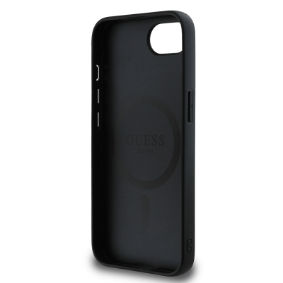 Apple iPhone 16E Kılıf Guess Orjinal Lisanslı M-safe Şarj Özellikli Small 4G Classic Kapak - 16