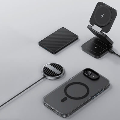 Apple iPhone 16E Kılıf M-safe Şarj Özellikli Benks Lucid Armor Kapak - 13