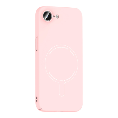 Apple iPhone 16E Kılıf M-Safe Şarj Özellikli Kamera Korumalı Zore Elio Sert PC Kapak - 14