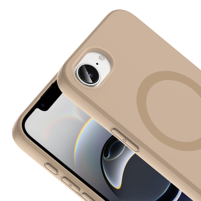 Apple iPhone 16E Kılıf M-Safe Şarj Özellikli Zore Aris Silikon Kapak - 28