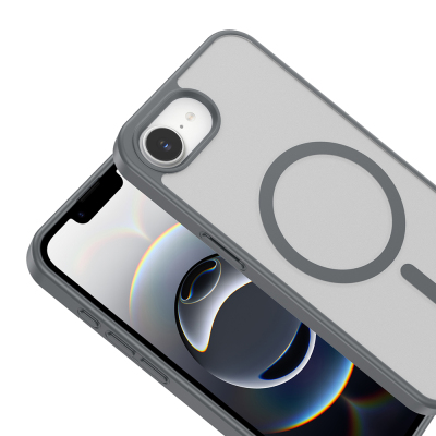 Apple iPhone 16E Kılıf M-safe Şarj Özellikli Zore Babet Kapak - 13