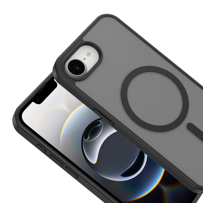 Apple iPhone 16E Kılıf M-safe Şarj Özellikli Zore Babet Kapak - 14