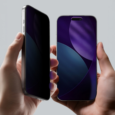 Apple iPhone 17 Air Amazingthing Titan Privacy Parmak İzi Bırakmayan Temperli Cam Ekran Koruyucu - 9