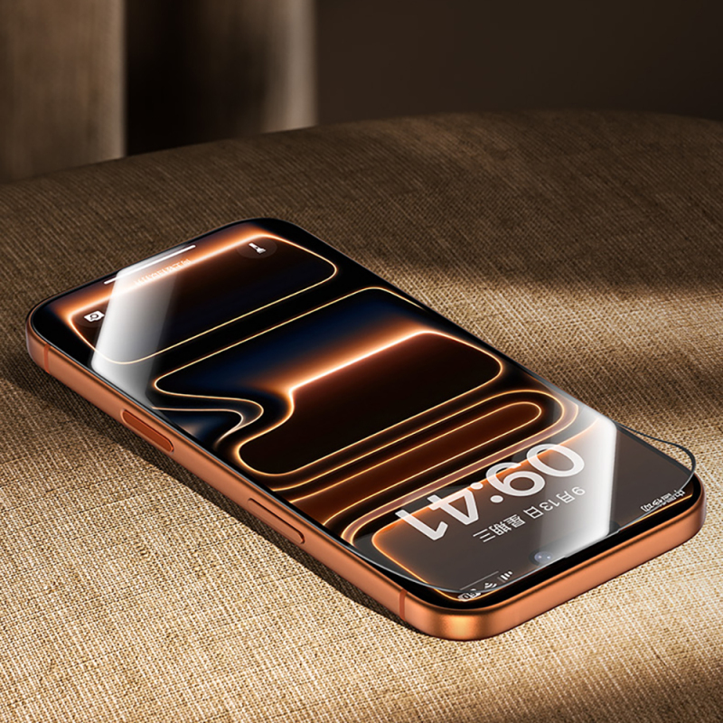 Apple iPhone 17 Air Benks Glass Warrior 2.0 AR-EZFita Cam Ekran Koruyucu + Kolay Uygulama Aparatı - 7