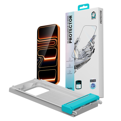 Apple iPhone 17 Air Benks Glass Warrior 2.0 EZFita Safir Cam Ekran Koruyucu + Kolay Uygulama Aparatı - 15