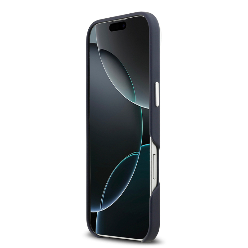 Apple iPhone 17 Air Case BMW Original Licensed M-Safe Charging Feature Metal Logo Full Cover Leather Cover - 7